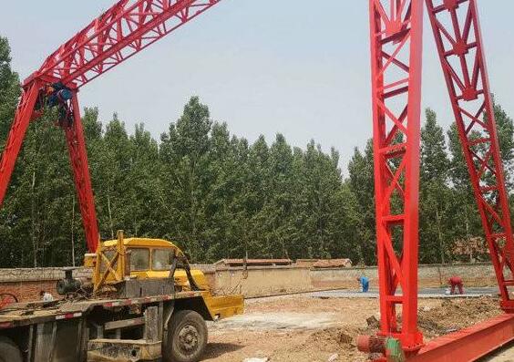 河北涿州中国中冶MH10吨-33米跨-9米提升樱桃视频官网2台已到场